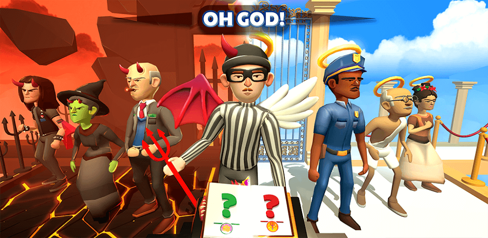 Oh God! Gameplay Screenshot 1