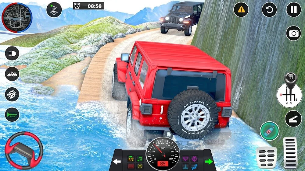 Offroad Jeep Driving Games 3D screenshot 7