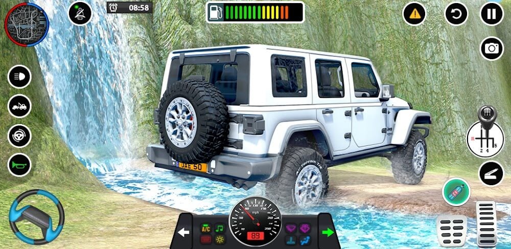 Offroad Jeep Driving Games 3D screenshot 1