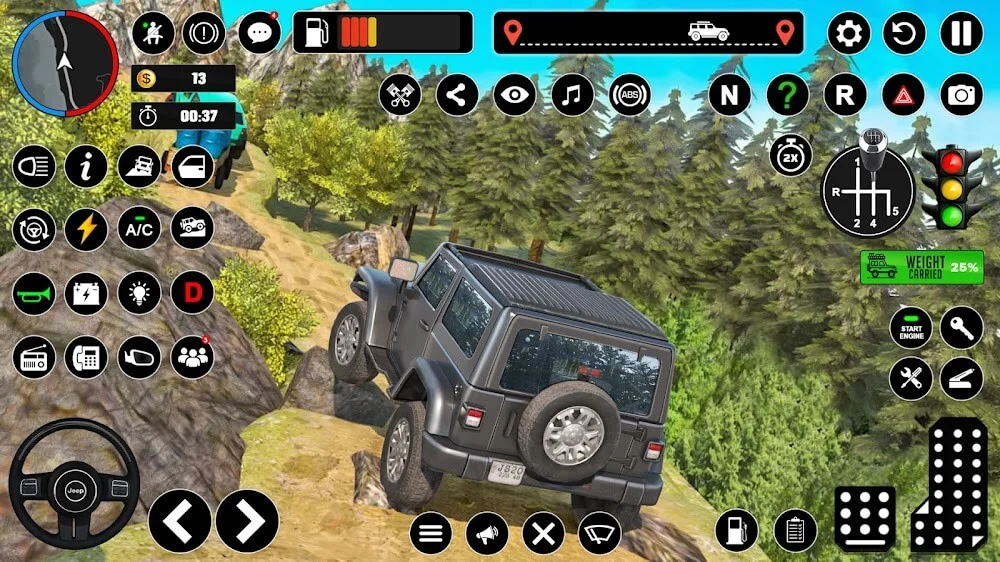 Offroad Jeep Driving & Parking screenshot 3