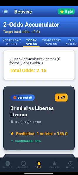 BetWise - Sports Predictions screenshot 2