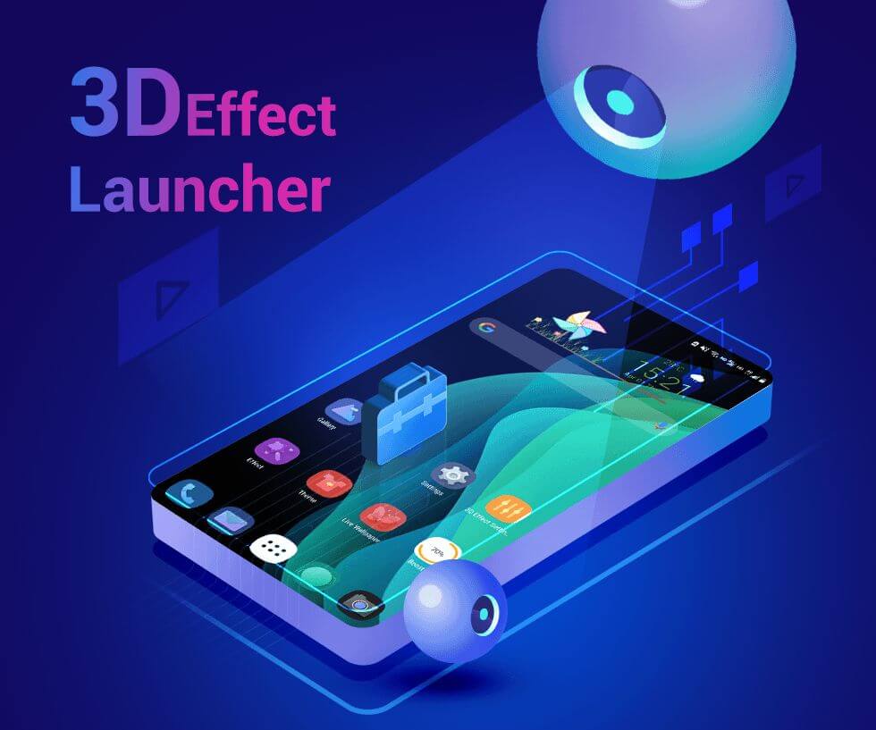 3D Effect Launcher screenshot 1
