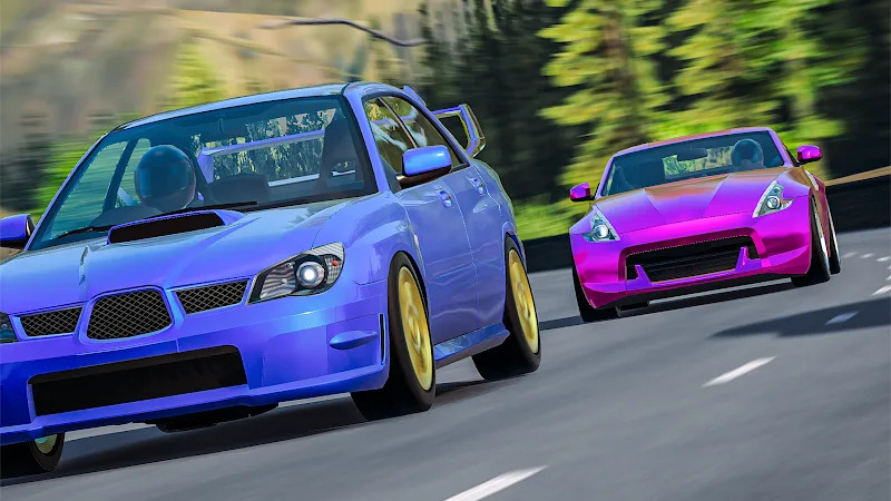 No Hesi Car Traffic Racing screenshot 2