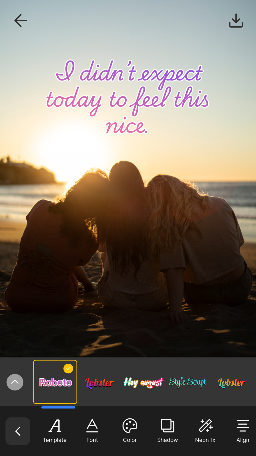 Add Text on Photo - Text Art screenshot 2
