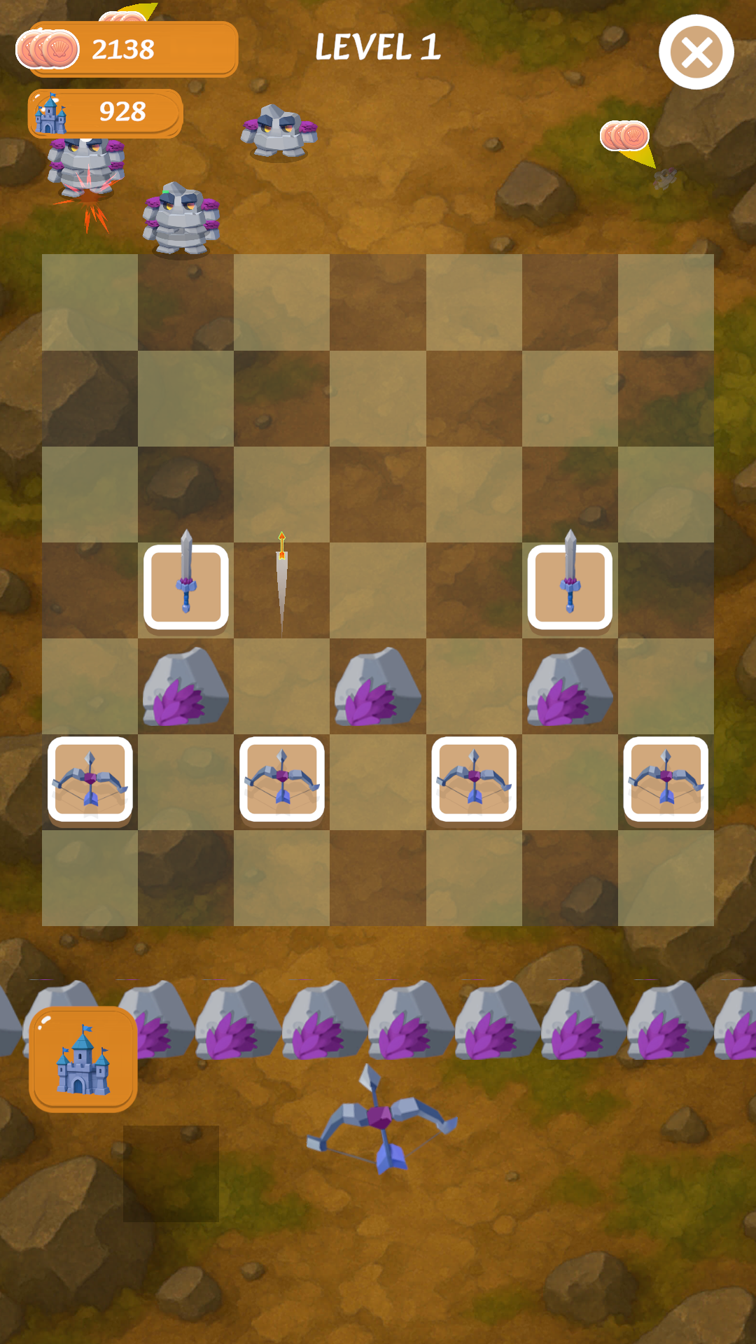 Stonehelm: War Rush gameplay screenshot 2