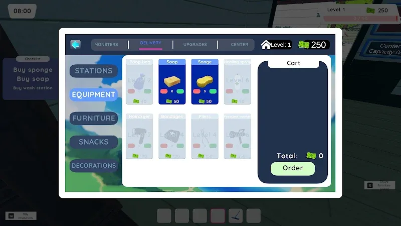 Monster Spa Center Simulator screenshot 3