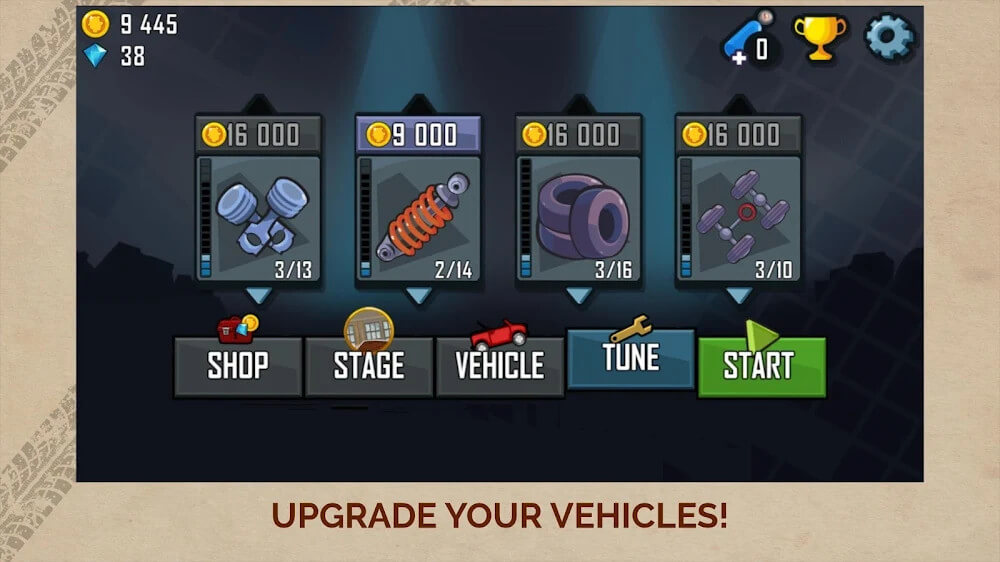 Hill Climb Racing screenshot 4