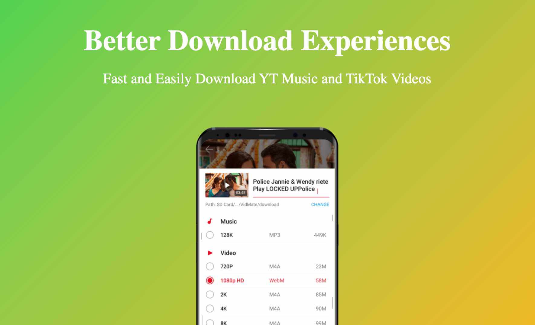 VidMate screenshot 1