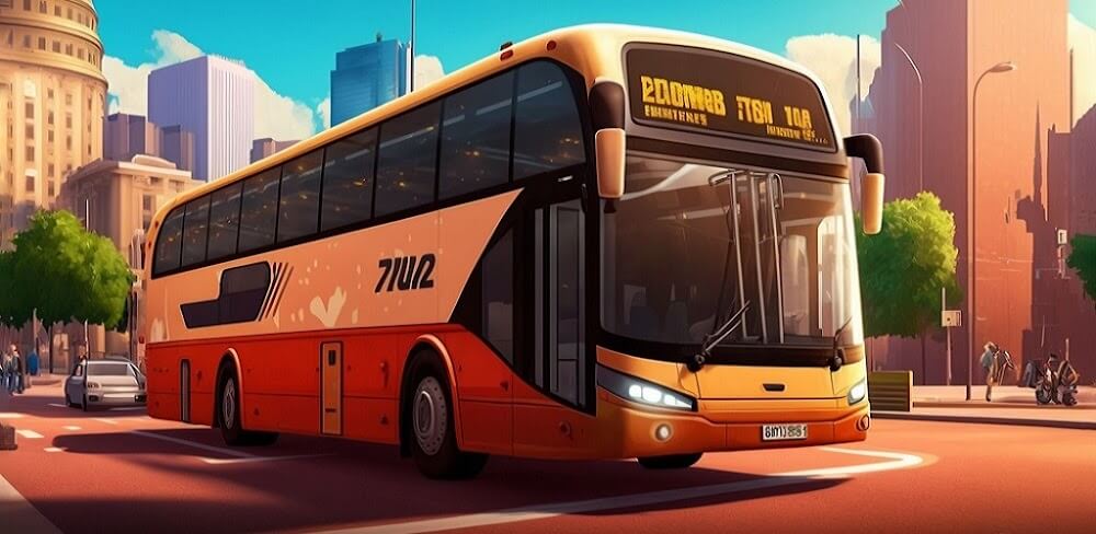 Modern Bus Simulator 3D 23 screenshot 1
