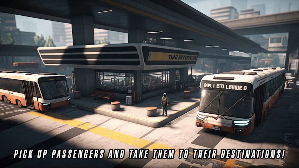 Modern Bus Simulator 3D 23 screenshot 2