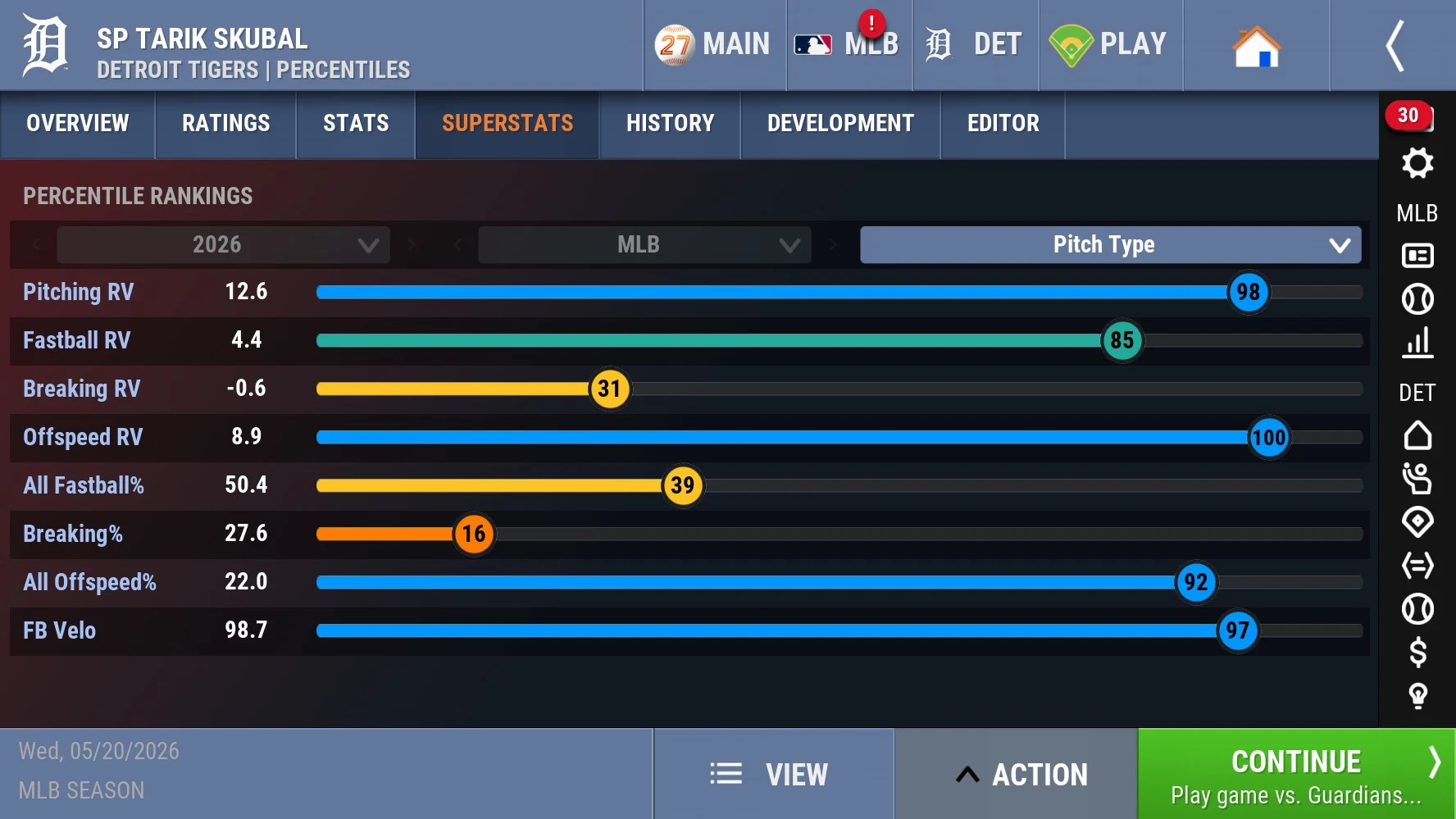 OOTP Baseball 27 Go! screenshot 3