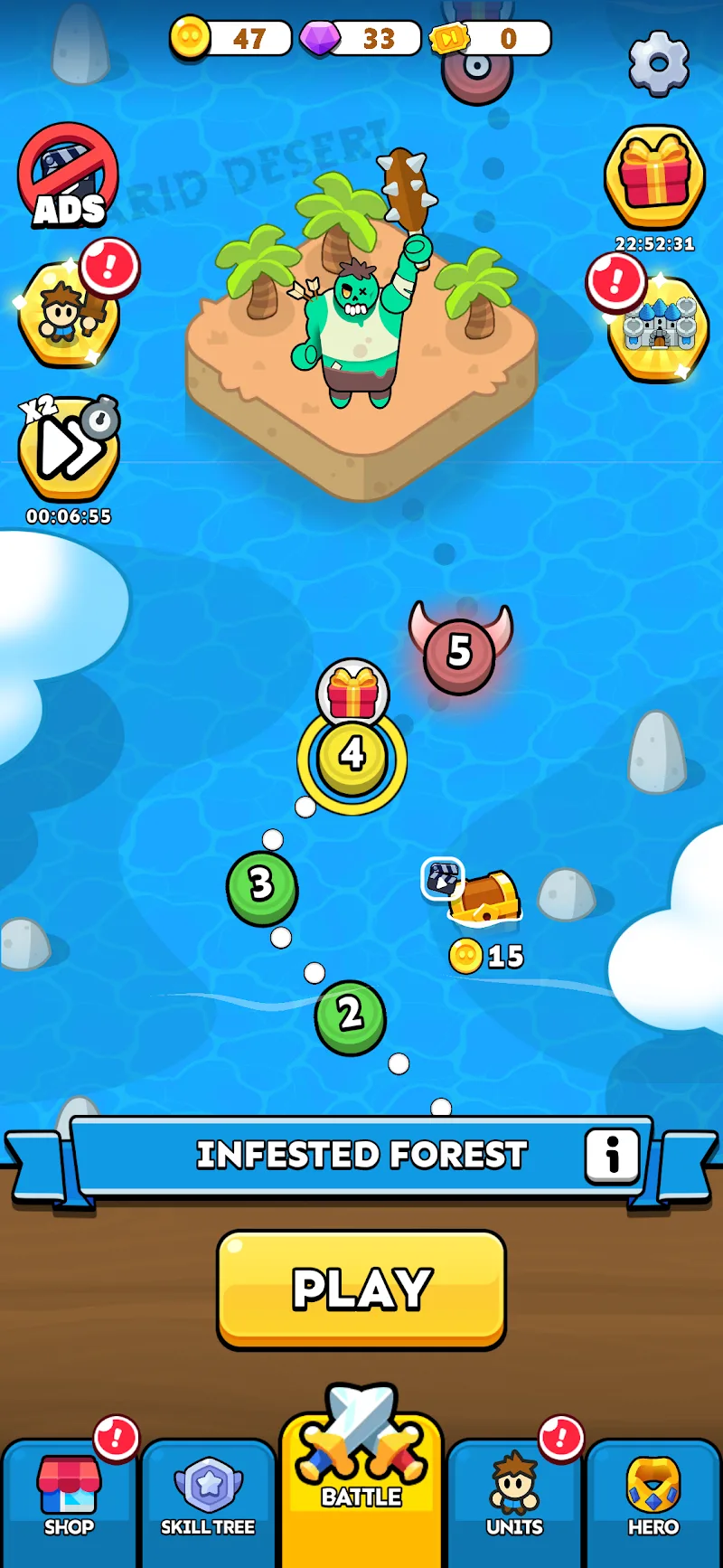 Fortress Merge: Puzzle Defense screenshot 2