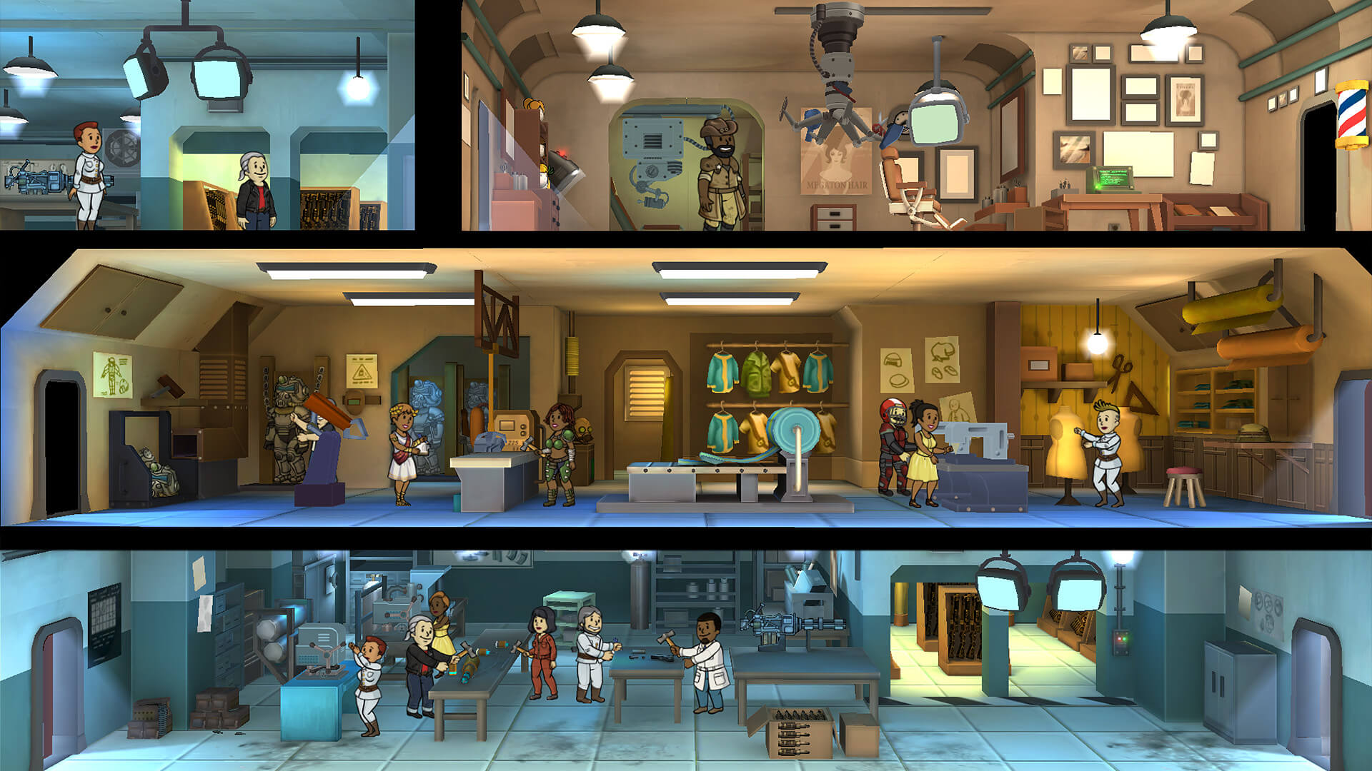 Fallout Shelter gameplay screenshot 7