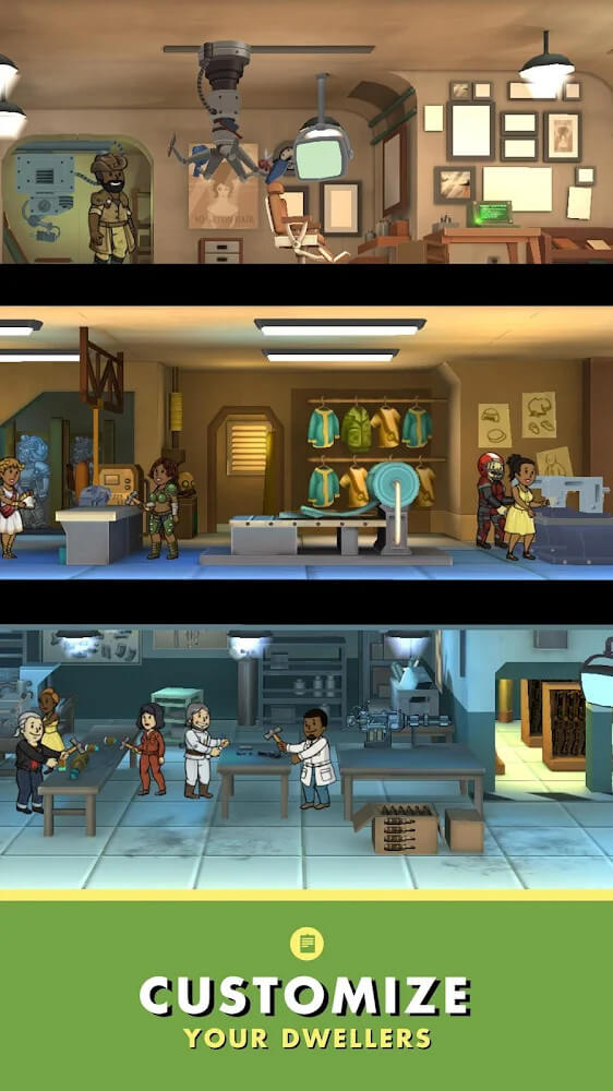 Fallout Shelter gameplay screenshot 4