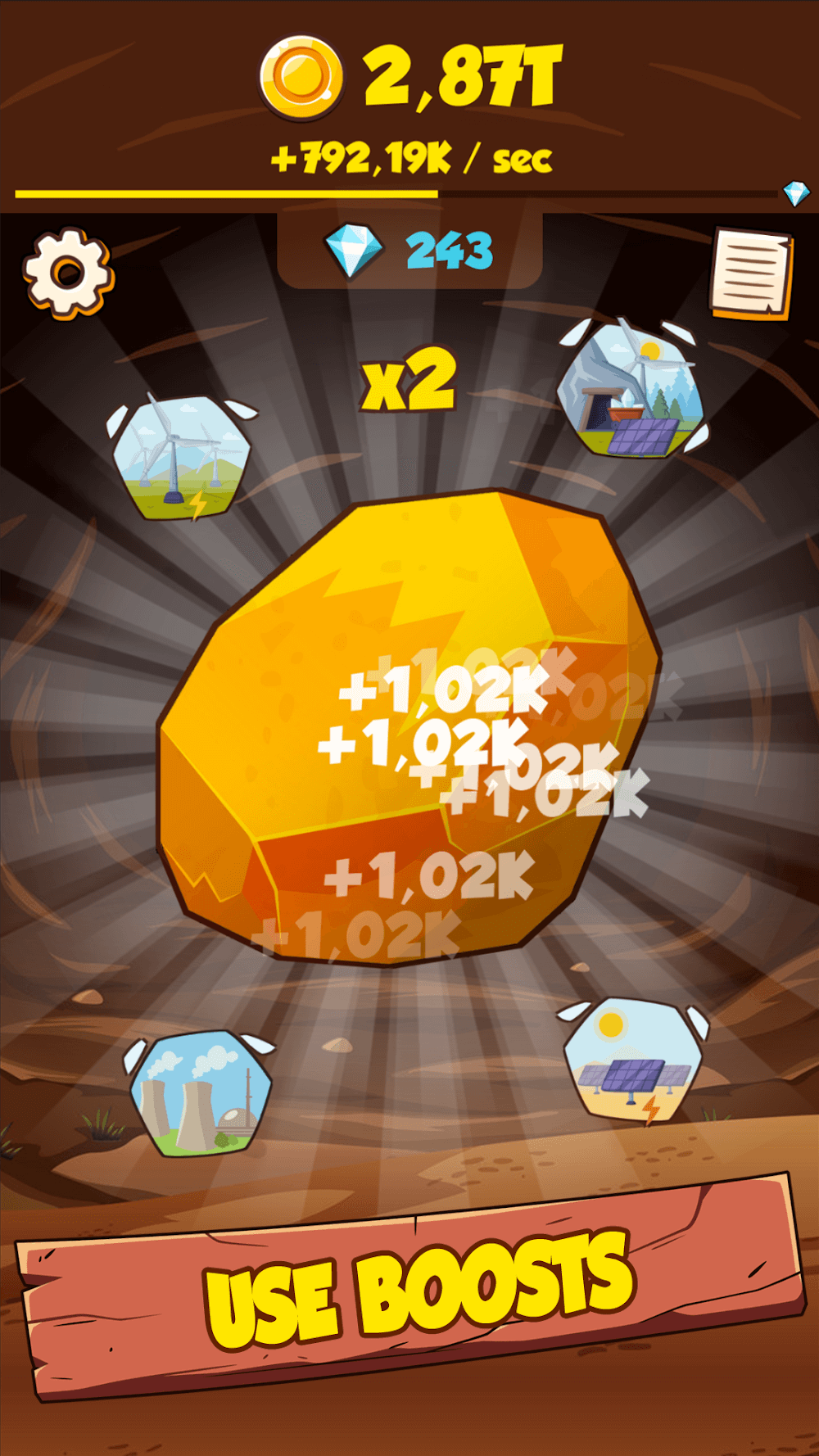 Mine Clicker screenshot 4