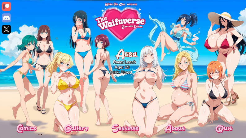 The Waifuverse - Expanded Edition screenshot 1