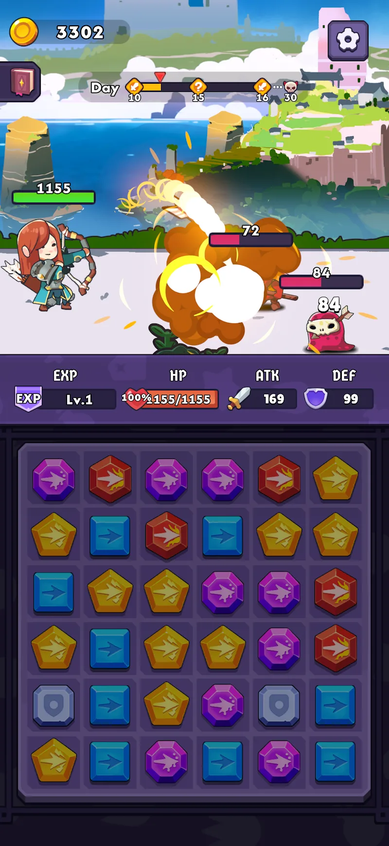 Match Heroes - RPG screenshot 3