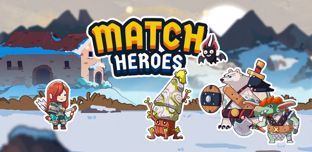 Match Heroes - RPG screenshot 1