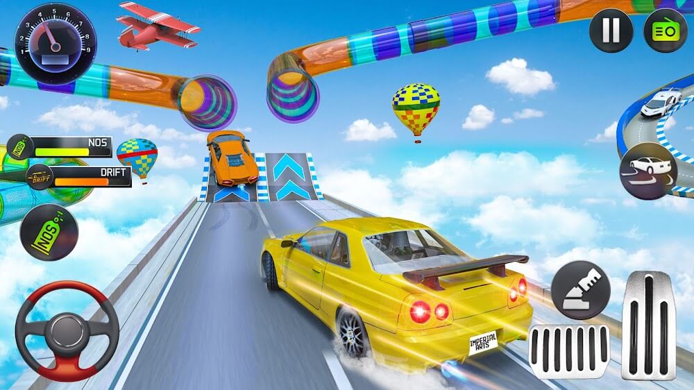 Mega Ramp Car Stunts Race screenshot 3