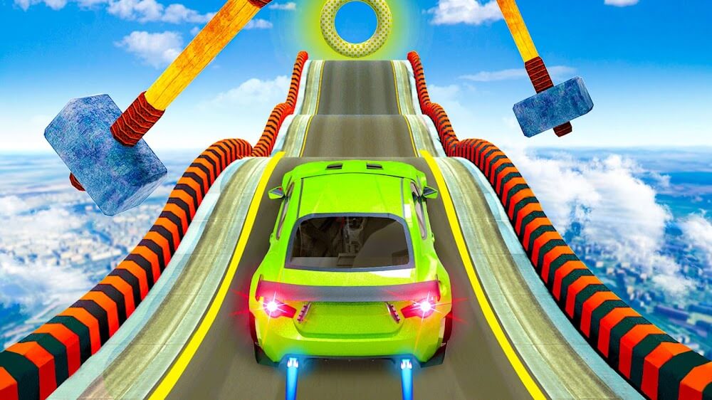 Mega Ramp Car Stunts Race screenshot 6