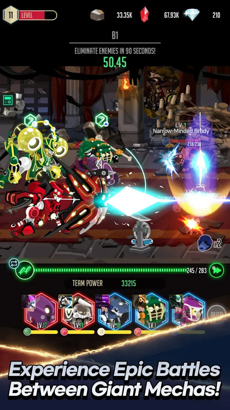 Mechanic War: Idle RPG screenshot 6