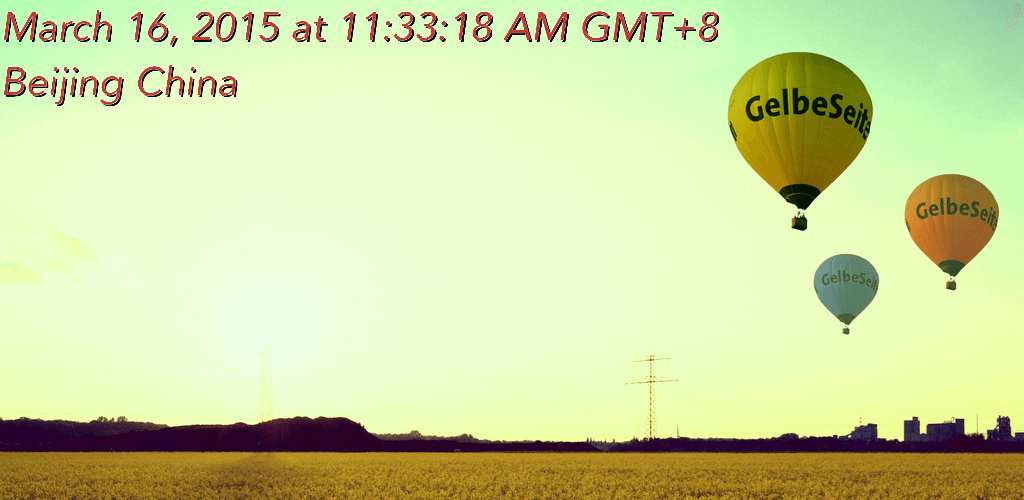 Timestamp Camera Pro screenshot 1