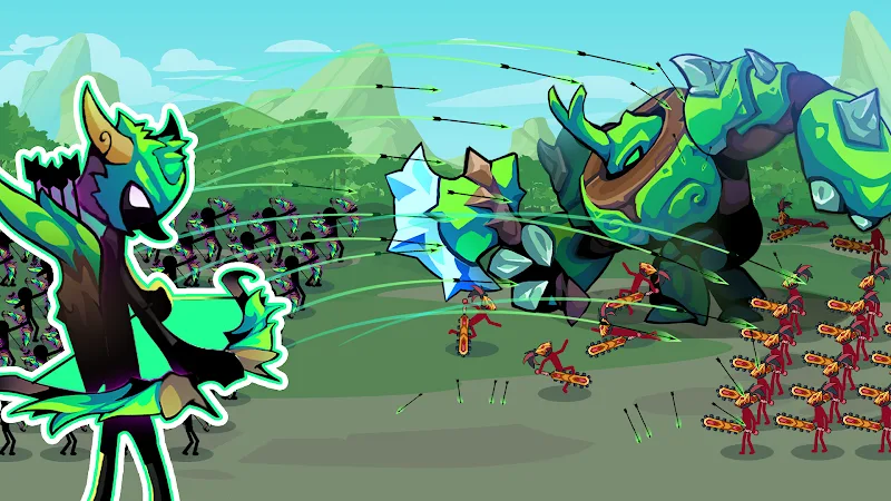 Stick Defense: Survival War screenshot 2