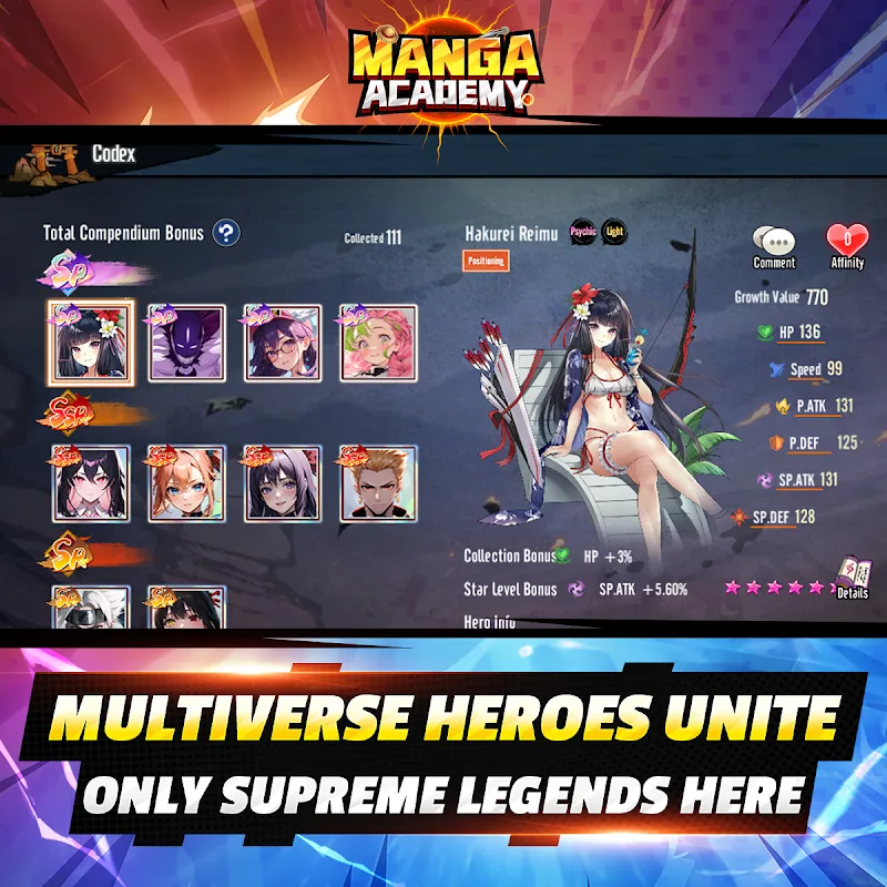 Manga Academy: Multiverse War screenshot 4