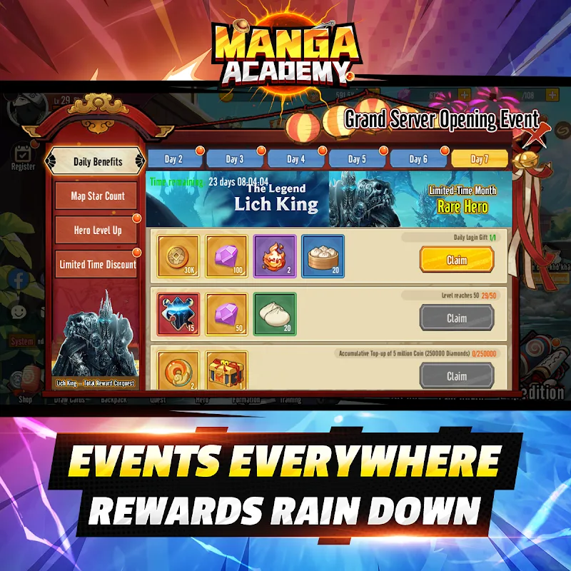 Manga Academy: Multiverse War screenshot 3