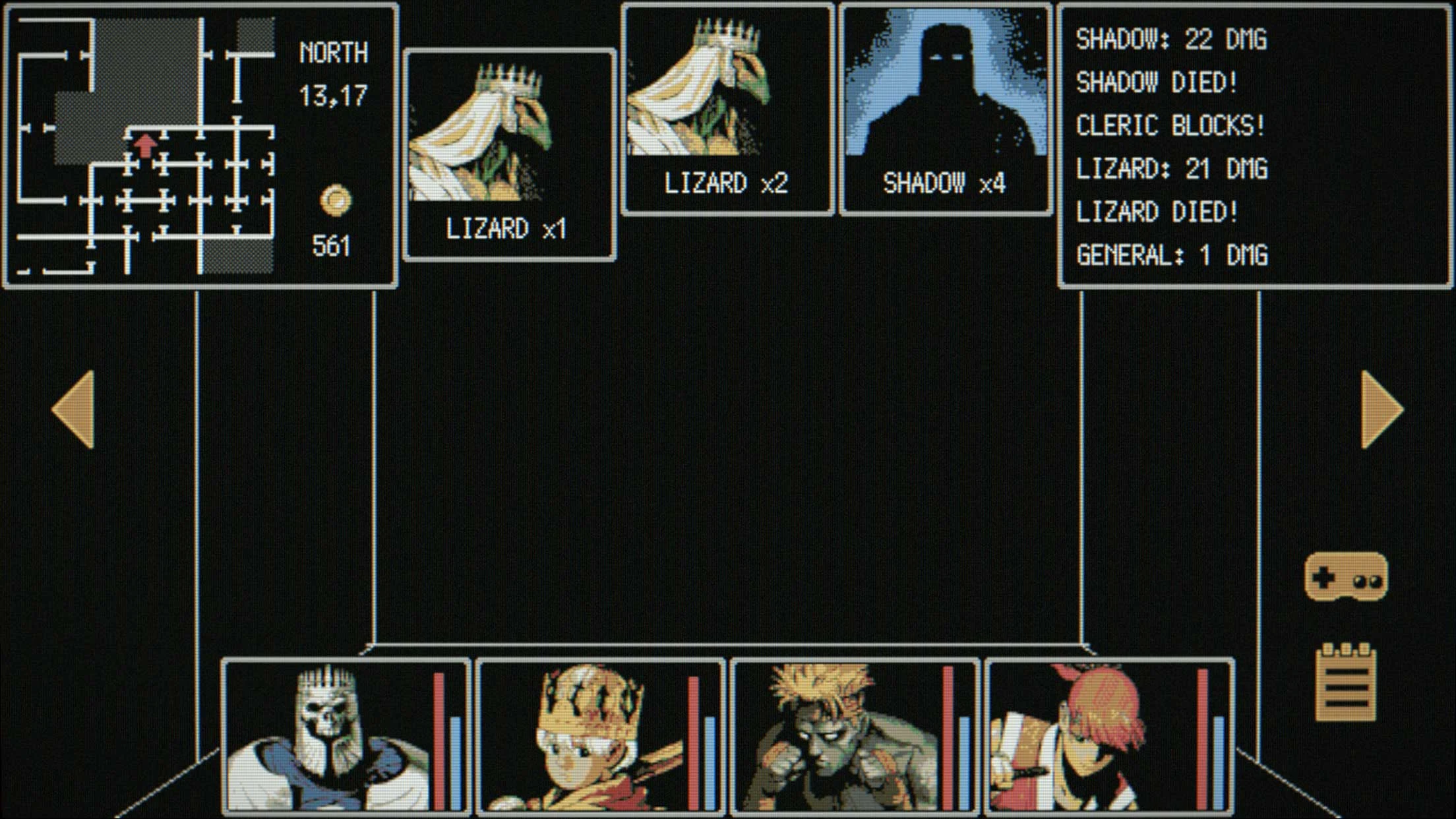 Dragon Ruins gameplay screenshot 2
