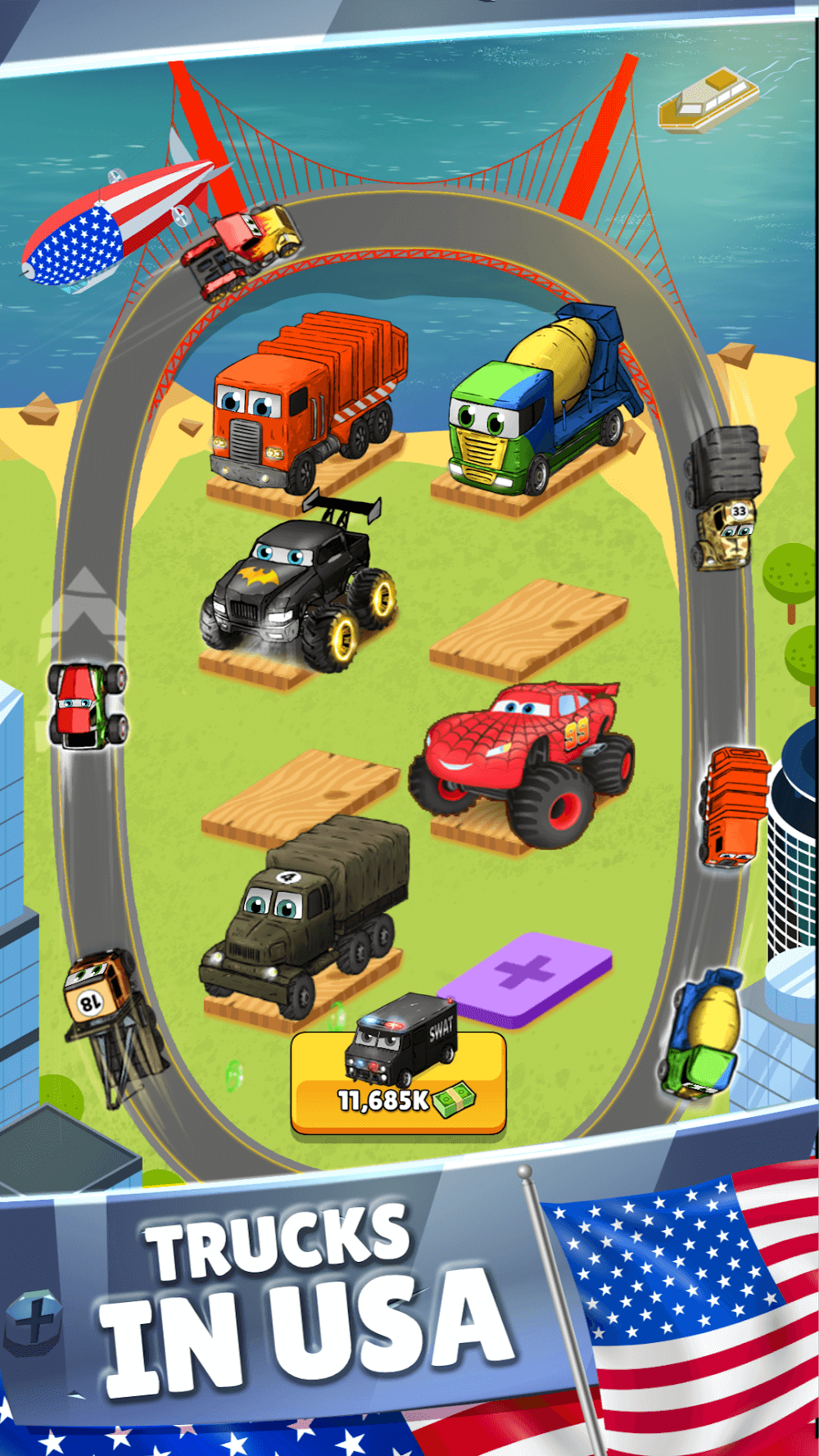 Merge Truck: Monster Truck screenshot 2