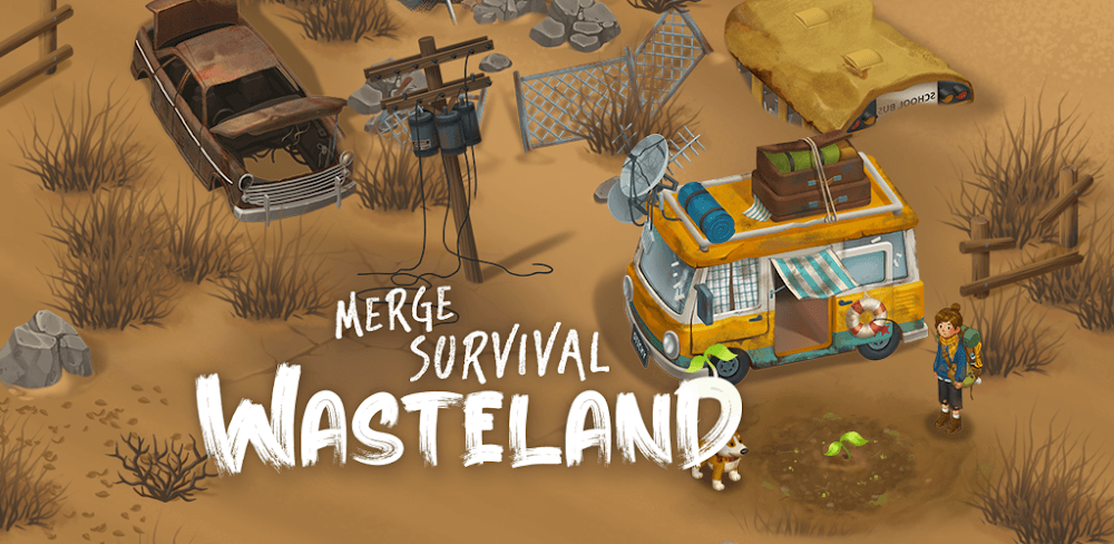 Merge Survival: Wasteland screenshot 1