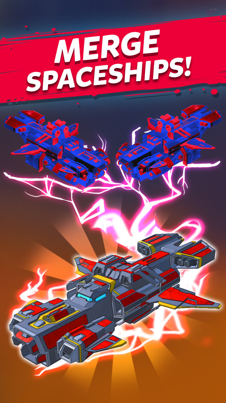 Merge Spaceship screenshot 1