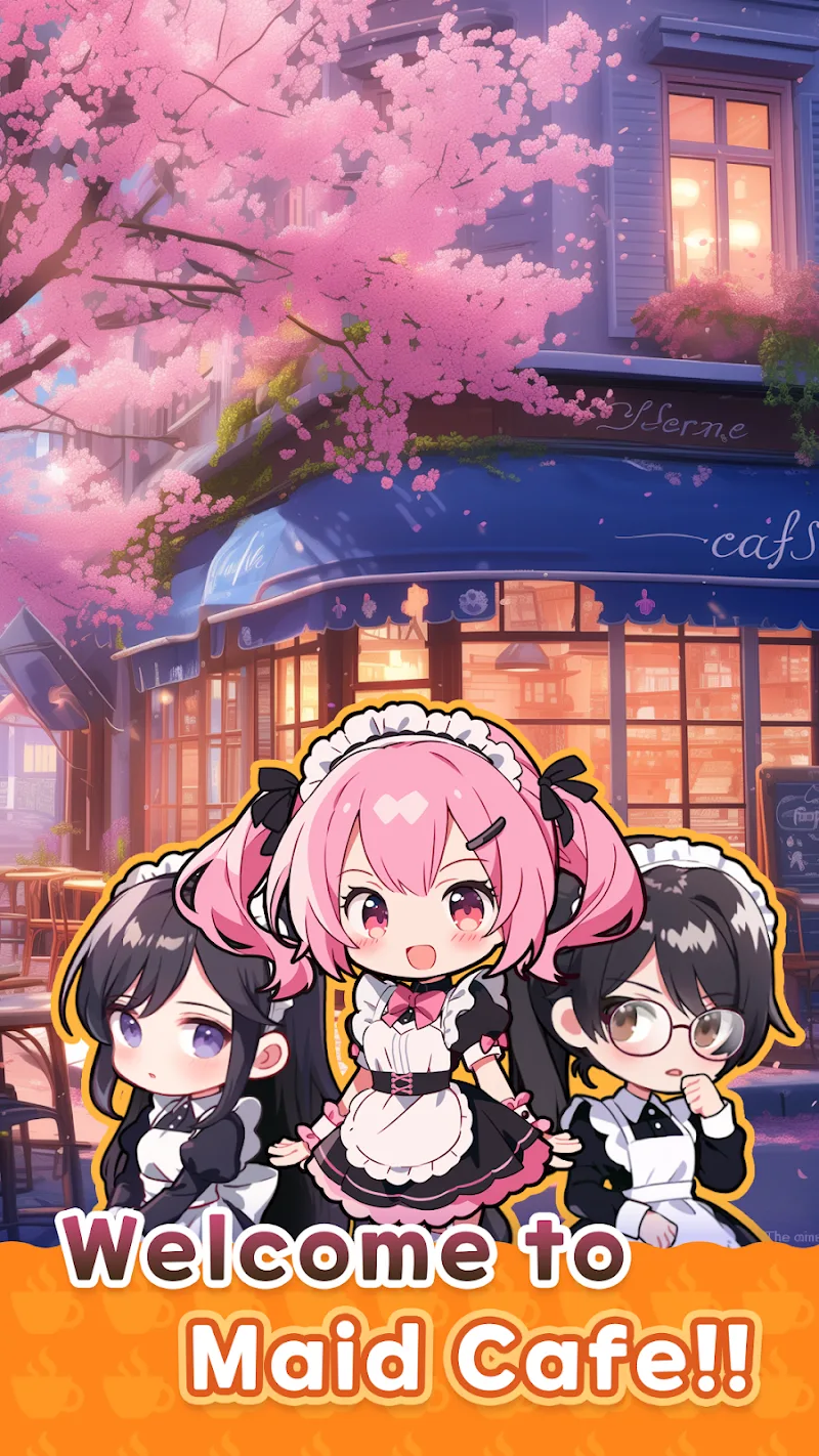 Merge Maid Cafe screenshot 2