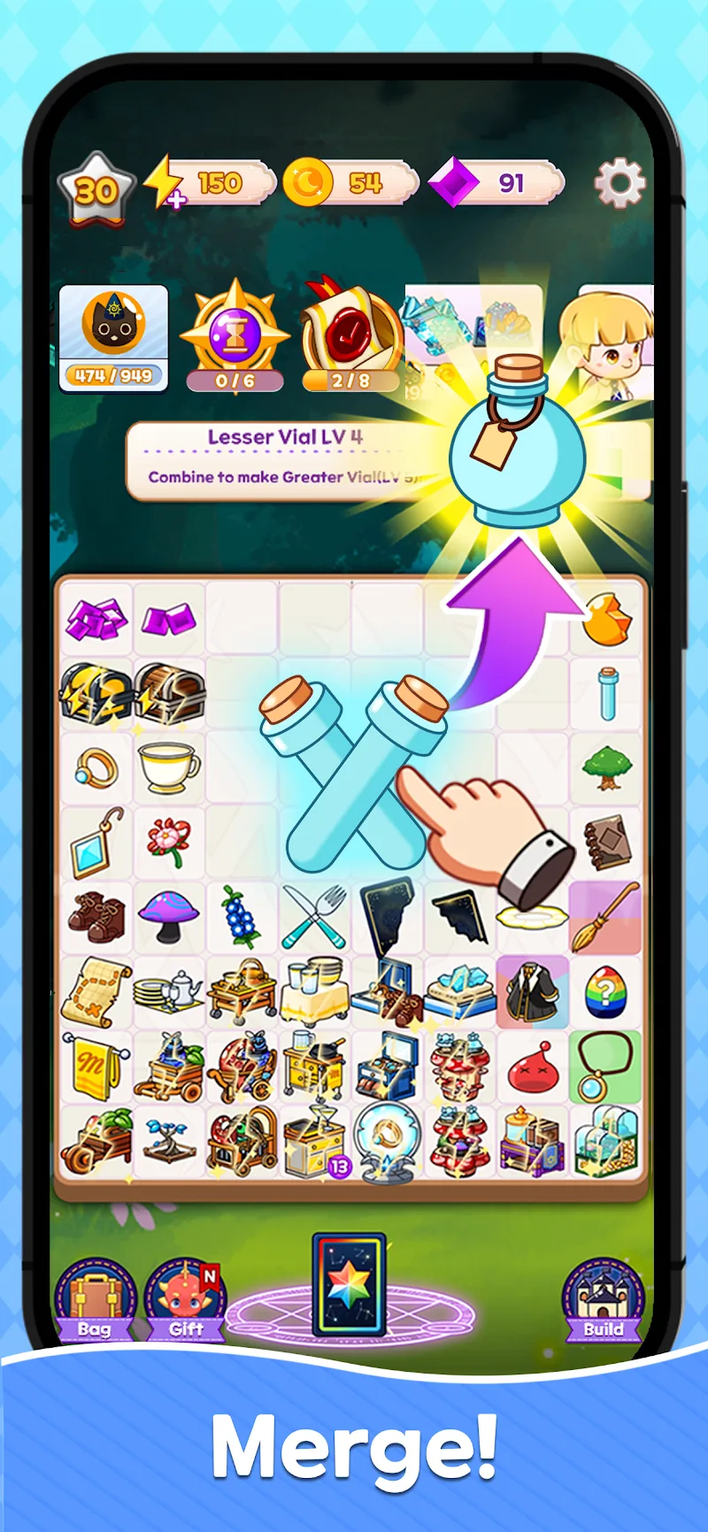 Magic Craft - Merge Tycoon screenshot 4
