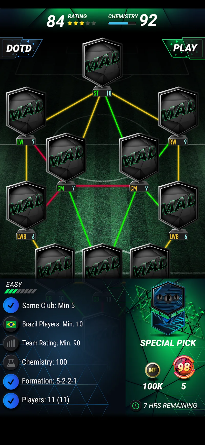 MADFUT 25 screenshot 2