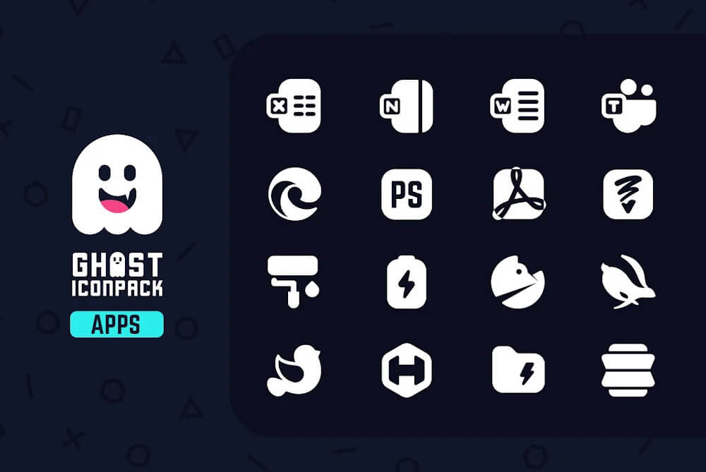 Ghost IconPack screenshot 4