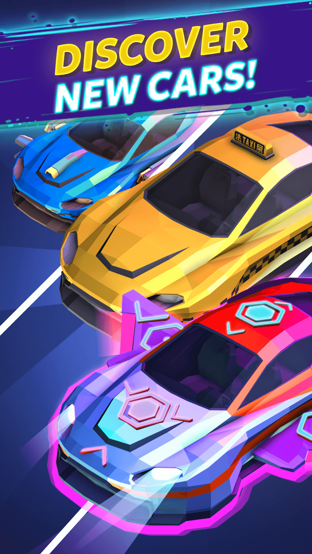 Merge Cyber Car: Highway Racer screenshot 5