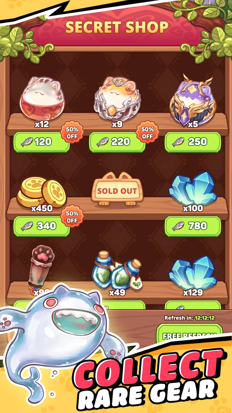 Meow Meow Warriors screenshot 4