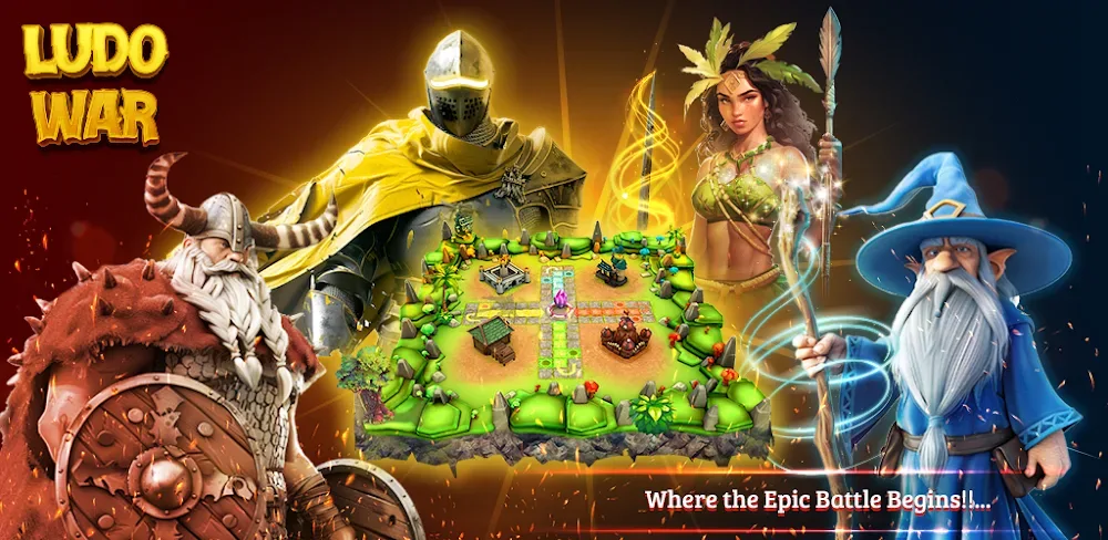 Ludo War 3D Online gameplay preview 1