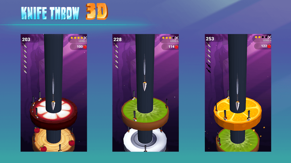 Knife Throw 3D gameplay screenshot 5