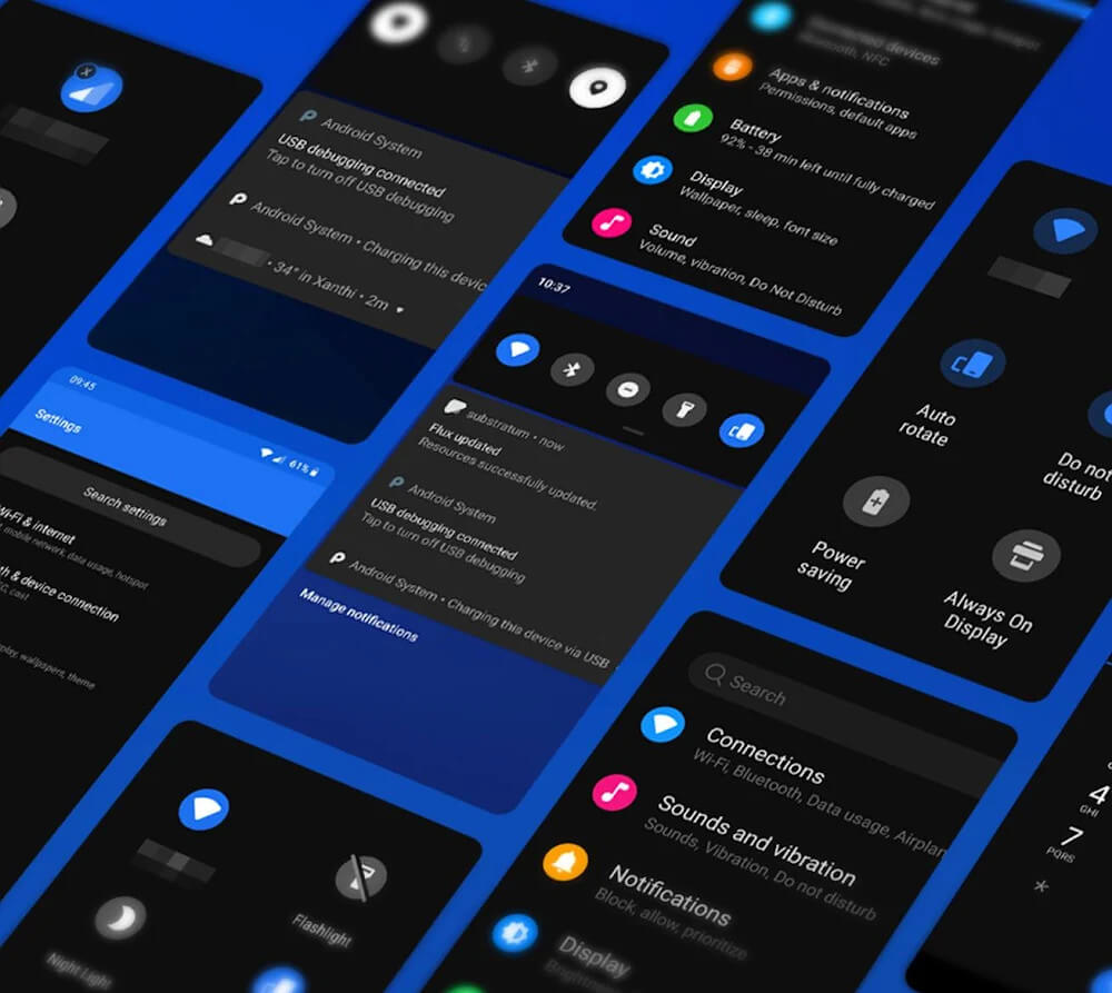 Flux – Substratum Theme screenshot 5