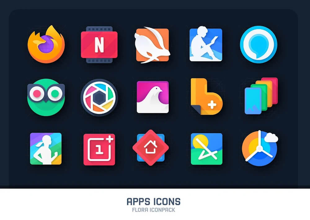 Flora: Material Icon Pack screenshot 3
