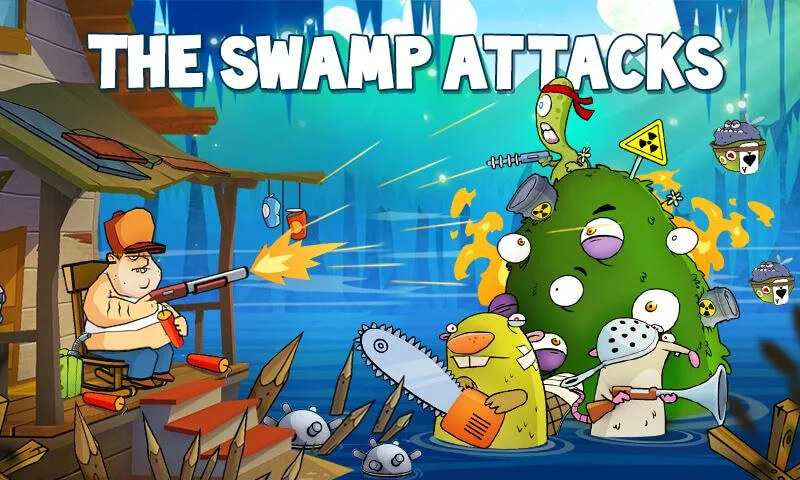 Swamp Attack screenshot 2