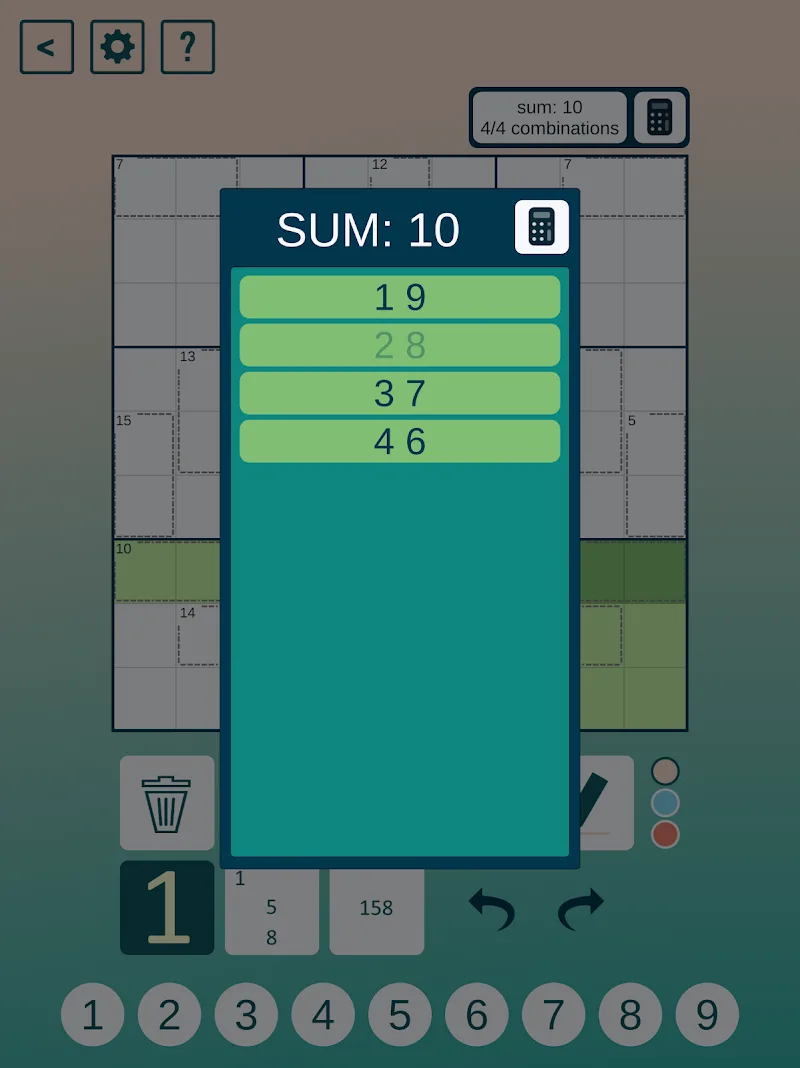Killer Sudoku screenshot 6