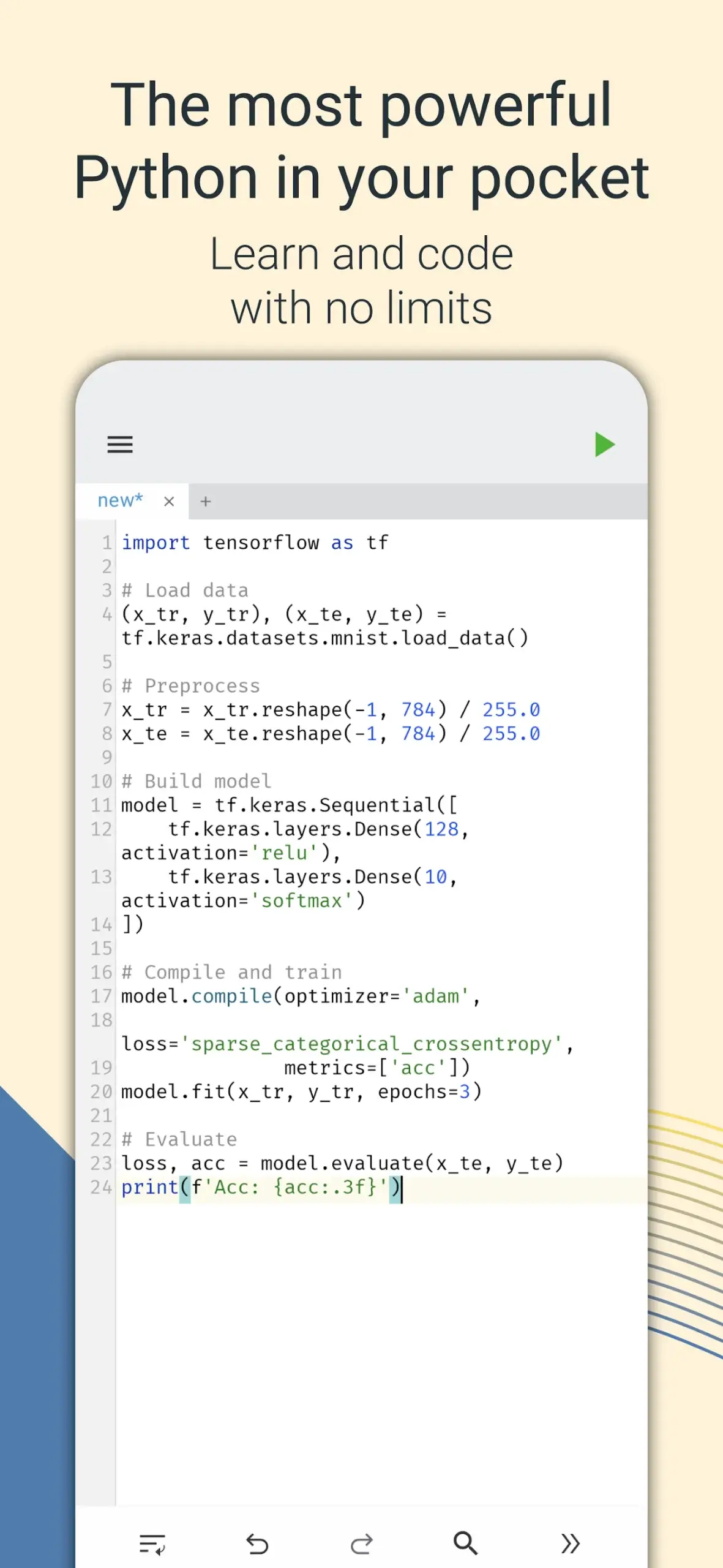 PyramIDE: Python 3 IDE screenshot 1