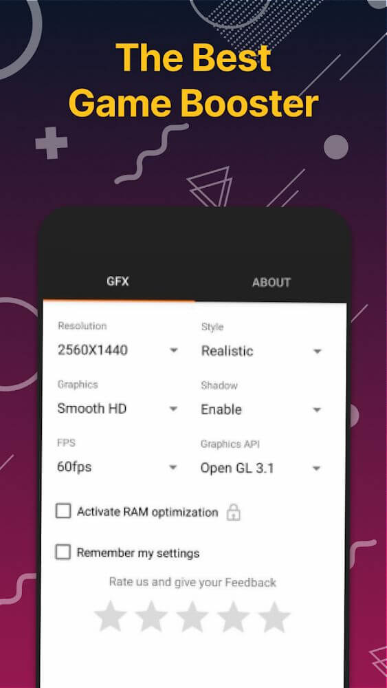 GFX Tool - Game Booster screenshot 5