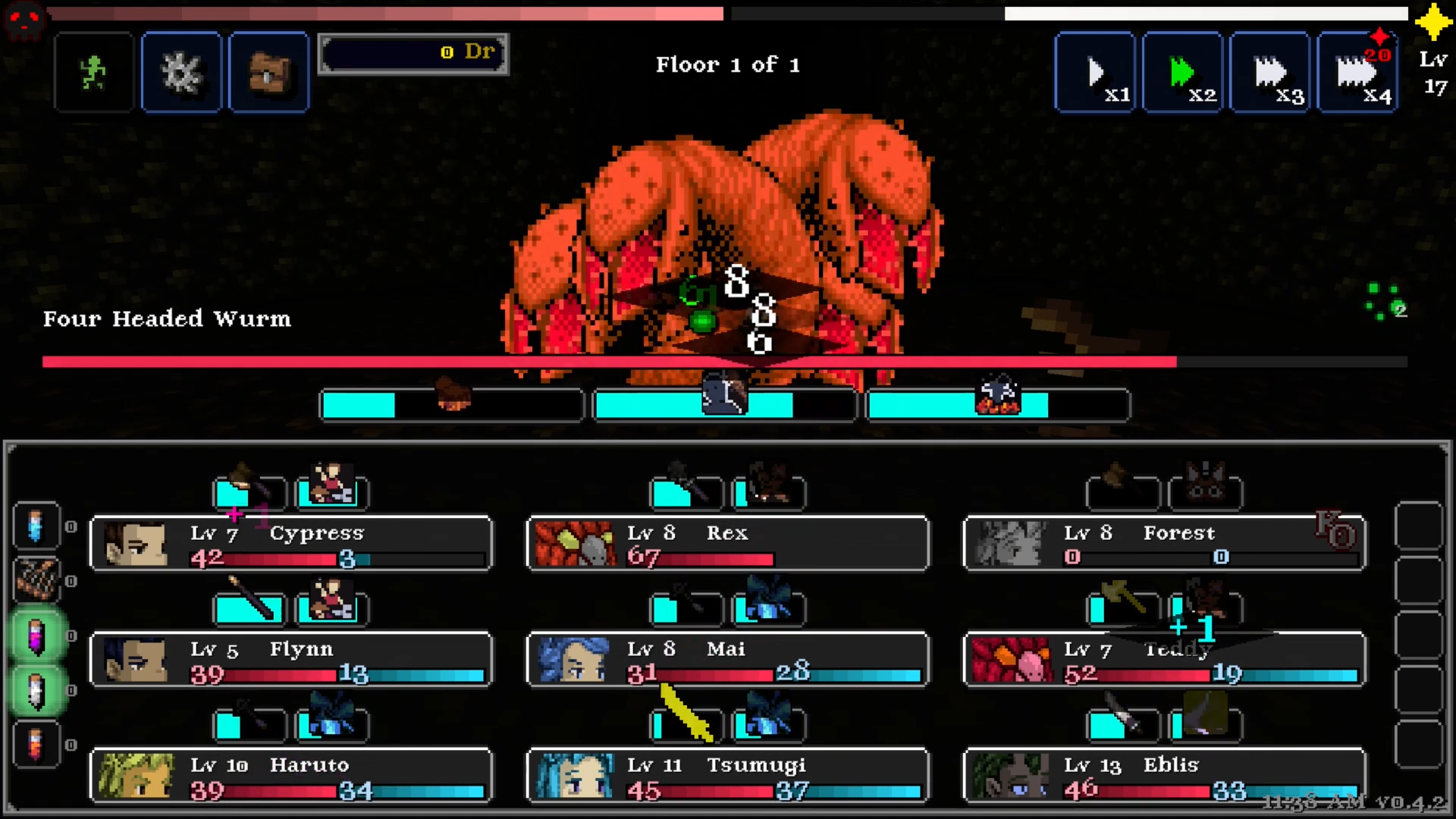 Legends of Dragaea: Idle Dungeons screenshot 1