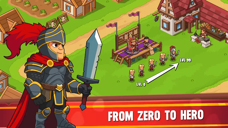 Legendary Hero Forge: Idle RPG screenshot 4