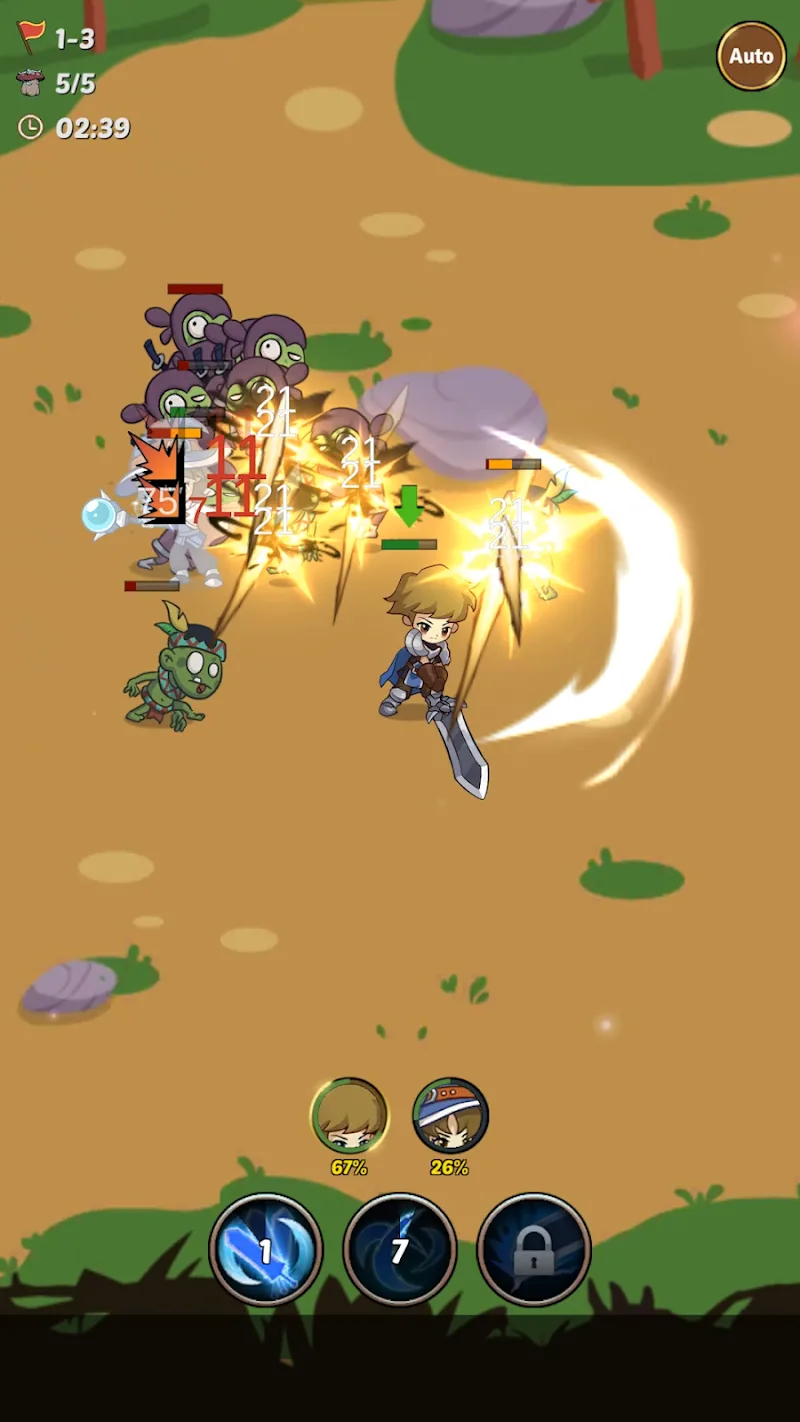 Legend hero: Idle RPG Games screenshot 3